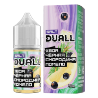 DUALL - Хвоя Чёрная смородина Помело 30 мл 20 мг (STRONG)