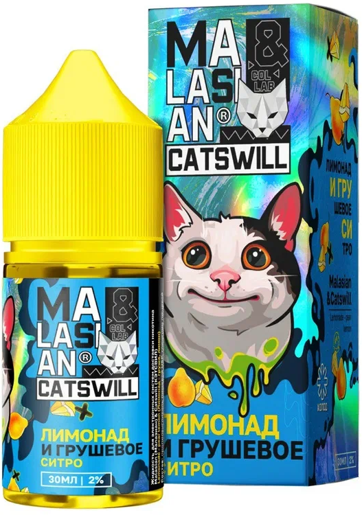Malaysian & Catswill - Лимонад и Грушевое Ситро 30 мл 20 мг
