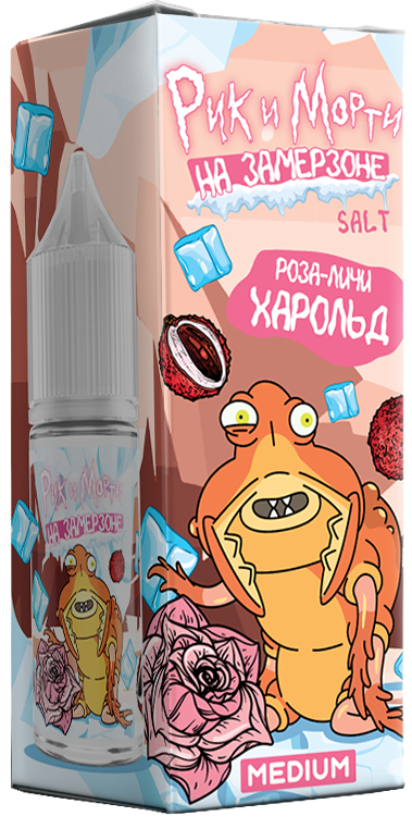 РИК и МОРТИ НА ЗАМЕРЗОНЕ - Роза Личи 30 мл 20 мг (STRONG)