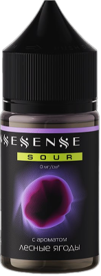 SENSESENSE Sour - Лесные ягоды 27 мл 0 мг