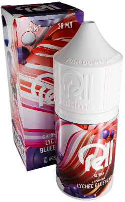 RELL ULTIMA - Личи Черника 30 мл 20 мг