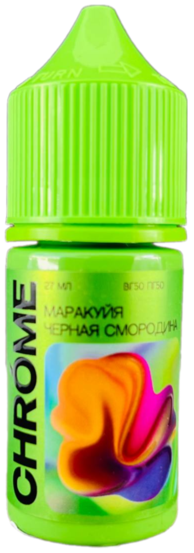CHROME SOUR - Маракуйя Смородина Кислинка 27 мл 20 мг