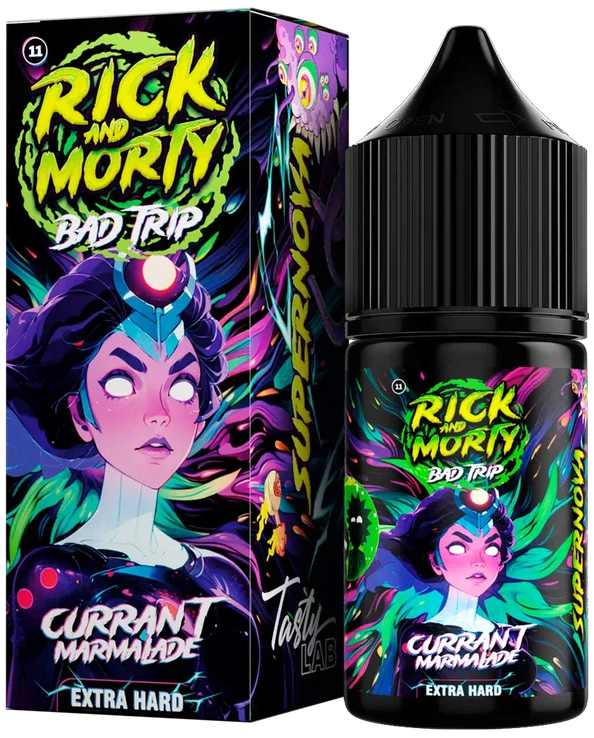 РИК и МОРТИ BAD TRIP - Смородина Мармелад 30 мл 20 мг (STRONG)