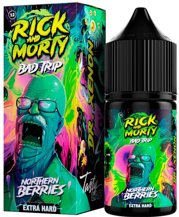 РИК и МОРТИ BAD TRIP - Северные Ягоды с Хвоей 30 мл 20 мг (STRONG)
