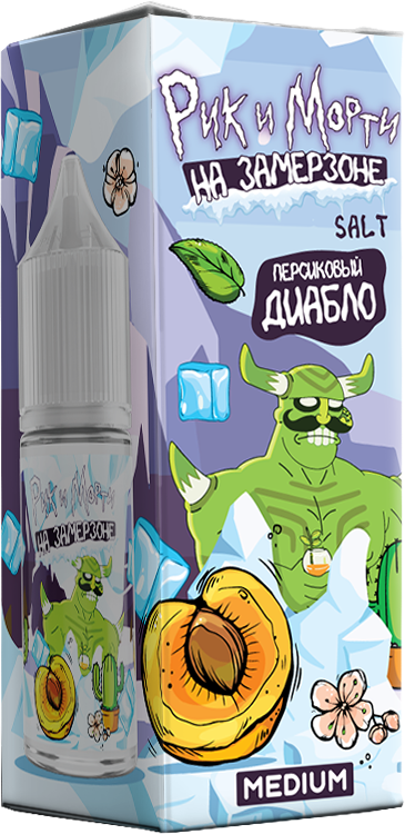РИК и МОРТИ НА ЗАМЕРЗОНЕ - Персик Кактус 30 мл 20 мг (STRONG)