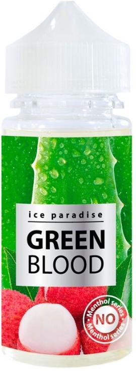 Ice Paradise No Menthol - Green Blood 30 мл 12 мг