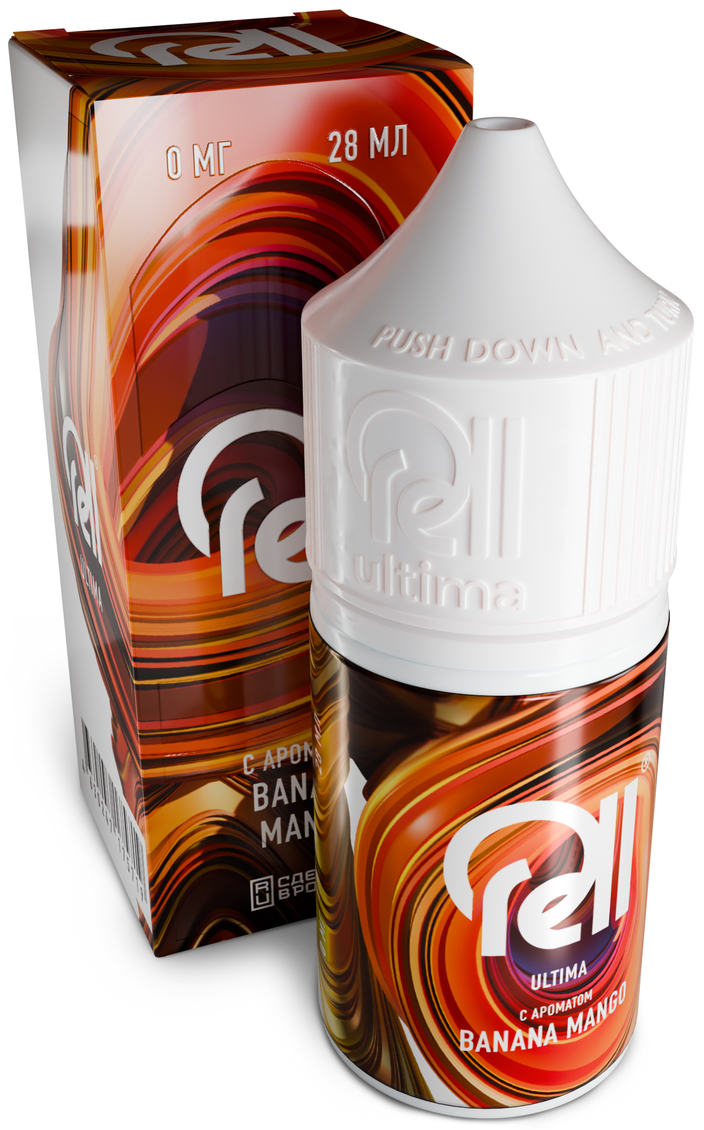 RELL ULTIMA - Банан Манго 28 мл 0 мг