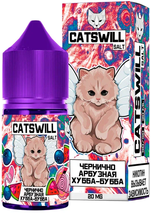 Catswill - Чернично Арбузная Хуба Бубба 30 мл 20 мг