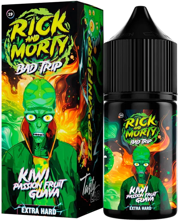 РИК и МОРТИ BAD TRIP - Киви Маракуйя Гуава 30 мл 20 мг (STRONG)