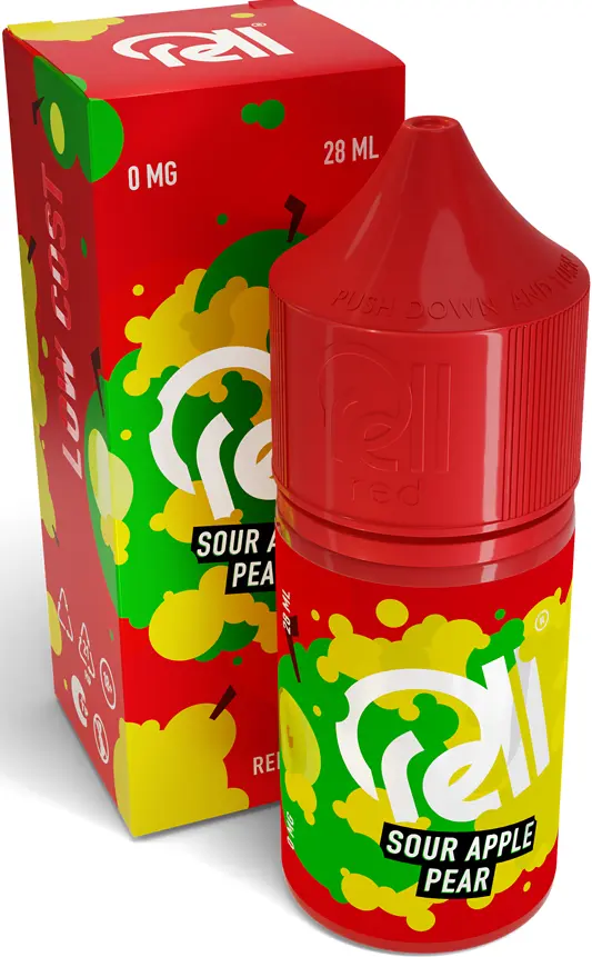 RELL LOW COST - Кислинка Яблоко Груша 28 мл 0 мг