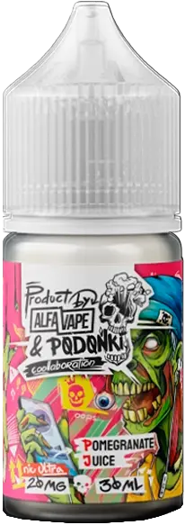ALFA VAPE x PODONKI - Гранат Сок 30 мл 20 мг (STRONG)