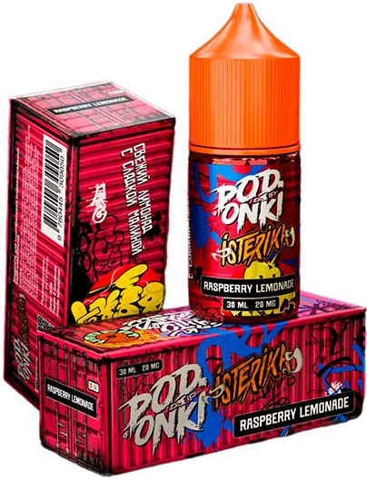 ISTERIKA & PODONKI - Raspberry Lemonade 30 мл 20 мг (STORNG)