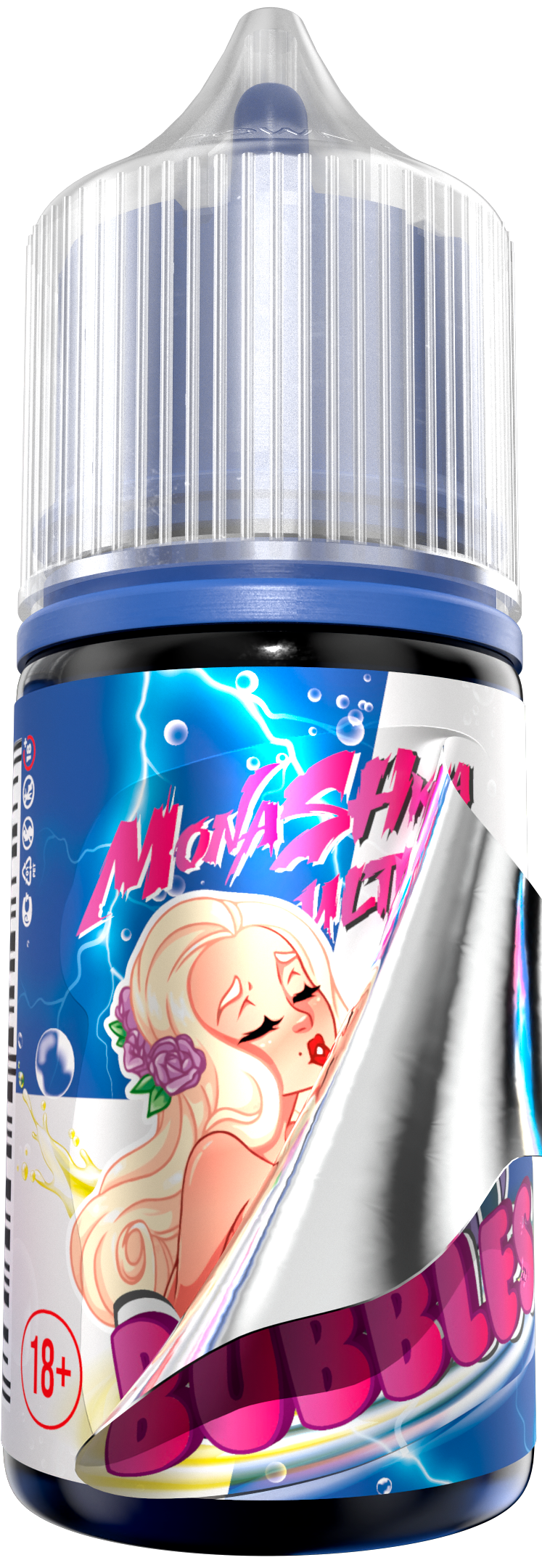MonakaGLK BUBBLES - Энергетик 30 мл 20 мг