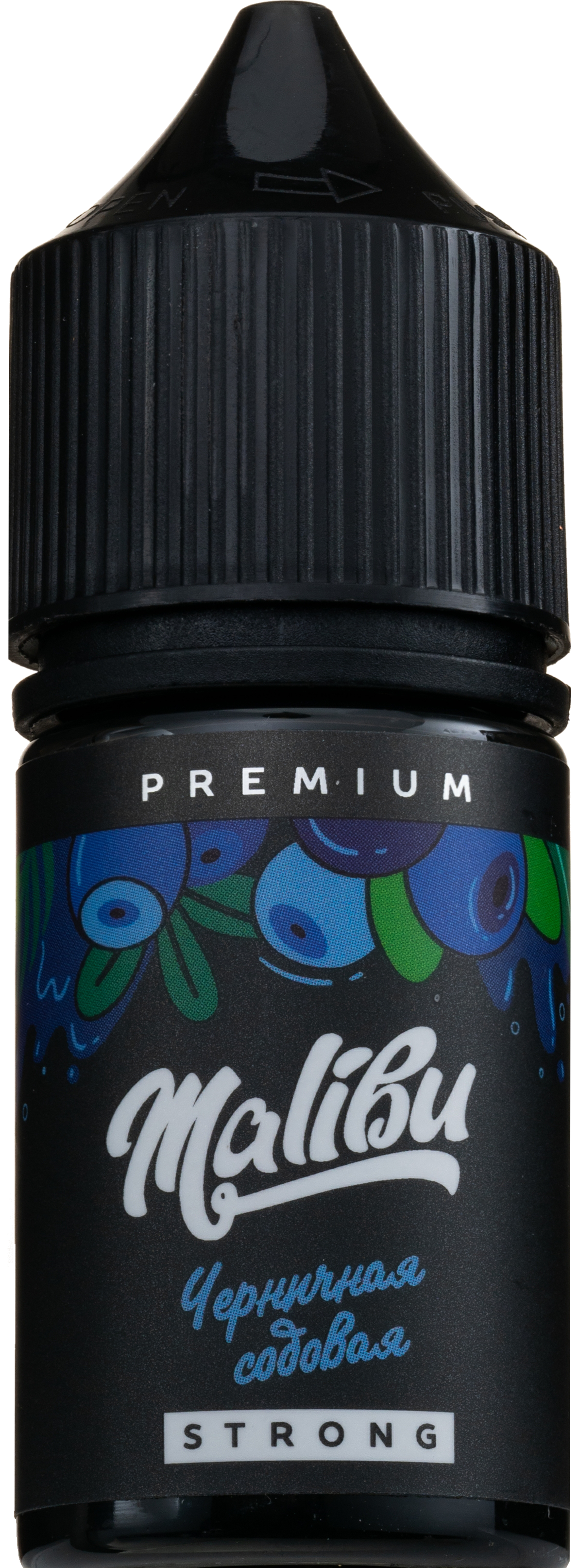 Malibu - Черника Сода 30 мл 20 мг (STRONG)