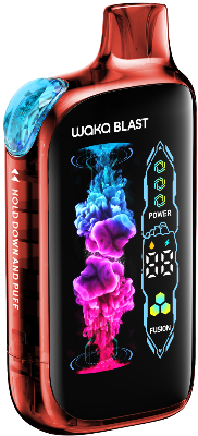 WAKA BLAST - (38000) Клубника Ваниль