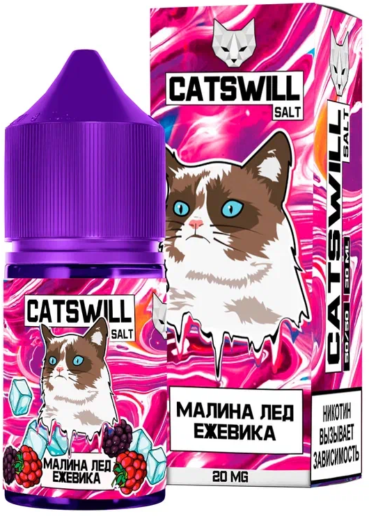 Catswill - Малина Ежевика Лёд 30 мл 20 мг